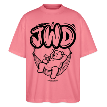 JWD-Berlin-Oversized Unisex Bio T-Shirt - Pink 