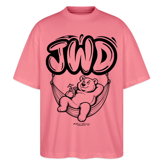 JWD-Berlin-Oversized Unisex Bio T-Shirt - Pink 