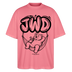 JWD-Berlin-Oversized Unisex Bio T-Shirt - Pink 