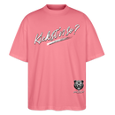 KIEKST'N SO?-Oversized Unisex Bio T-Shirt II - Pink 
