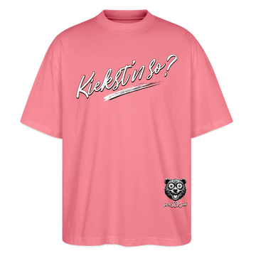KIEKST'N SO?-Oversized Unisex Bio T-Shirt II - Pink 