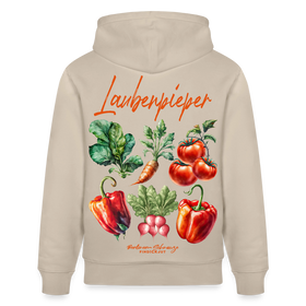 Berliner LAUBENPIEPER-Unisex Bio-Hoodie - Beige