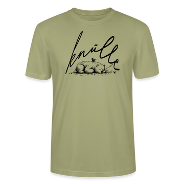 KNÜLLE - Unisex BIO T-Shirt - Nebelgrün