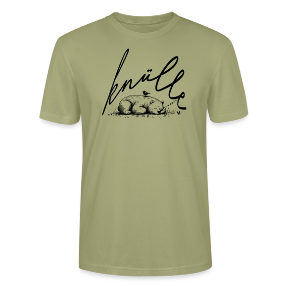 KNÜLLE - Unisex BIO T-Shirt - Nebelgrün