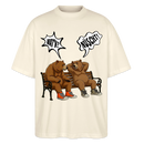 Berliner Bär Shirt mit Berliner Schnauze-WATN? NÜSCHT-Oversized Unisex Bio T-Shirt - Natur