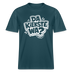 Berlin Shirt mit Spruch-DA KIEKSTE WA- RELAXED FIT Unisex Bio T-Shirt - Dunkles Petrol