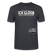 ICK GLOOB MEEN SCHWEIN PFEIFT!-Unisex T-Shirt Bio II - Dunkles Graublau
