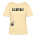 ICK LACH MIR N AST-Rundhals Frauen Bio-T-Shirt - Creme