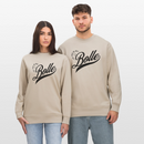 ICK FREU MA WIE BOLLE-Unisex Bio-Sweatshirt - Beige