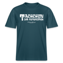 Berliner Begrüssung-TACHCHEN IHR FLITZPIEPEN- RELAXED FIT Unisex Organic T-Shirt - Dunkles Petrol