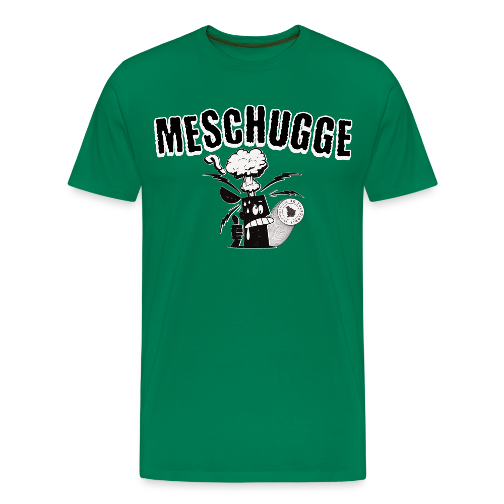 MESCHUGGE - Männer Premium T-Shirt - Kelly Green