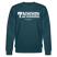 Berliner Begrüssung-TACHCHEN IHR FLITZPIEPEN-Unisex Bio-Sweatshirt - Dunkles Petrol