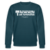 Berliner Begrüssung-TACHCHEN IHR FLITZPIEPEN-Unisex Bio-Sweatshirt - Dunkles Petrol
