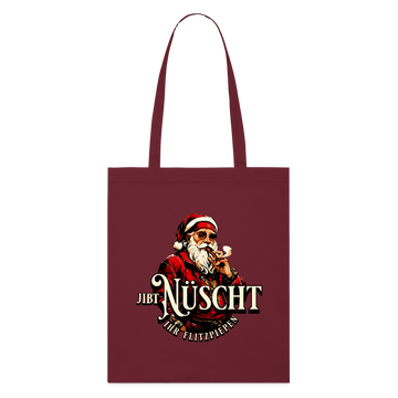 JIBT NÜSCHT IHR FLITZPIEPEN - Bio-Stoffbeutel - Burgunderrot