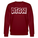 Berlin Sweater-DIT IS SO!-Unisex Bio-Sweatshirt - Burgunderrot