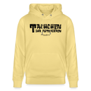 Berliner Begrüssung-TACHCHEN IHR FLITZPIEPEN-Unisex Bio-Hoodie - Gelb Viva 