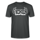 ICKE-Unisex T-Shirt mit Berliner Schnauze - Anthrazit