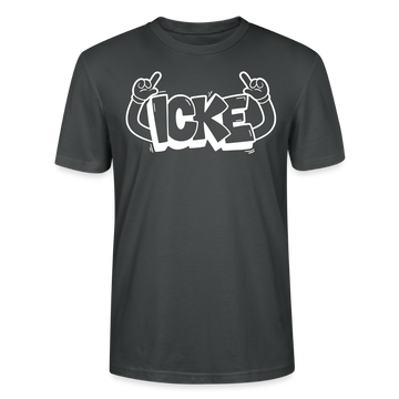 ICKE-Unisex T-Shirt mit Berliner Schnauze - Anthrazit