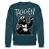 TACHCHEN BERLIN-Unisex Bio-Sweatshirt - Dunkles Petrol