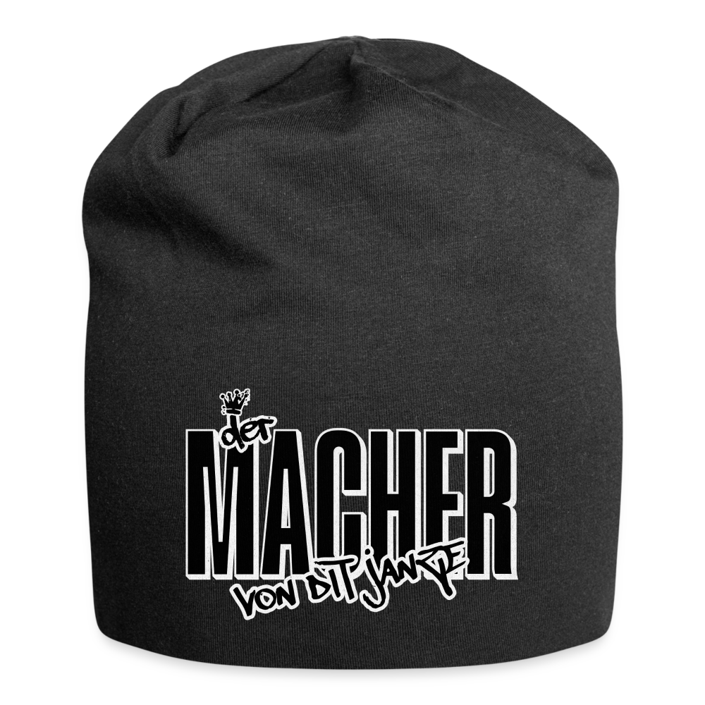 DER MACHER VON DIT JANZE - Jersey-Beanie - Schwarz