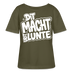 Berlin Shirt mit Spruch-DIT MACHT URST LUNTE-Rundhals Frauen Bio-T-Shirt - Khaki