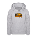 BERLIN ICK LIEB DIR - Teenager Hoodie - Hellgrau meliert