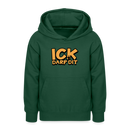 ICK DARF DIT - Teenager Hoodie - Flaschengrün