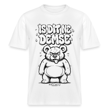 Berliner Sommer-IS DIT NE DEMSE-RELAXED FIT Unisex Organic T-Shirt - Weiß