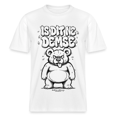 Berliner Sommer-IS DIT NE DEMSE-RELAXED FIT Unisex Organic T-Shirt - Weiß
