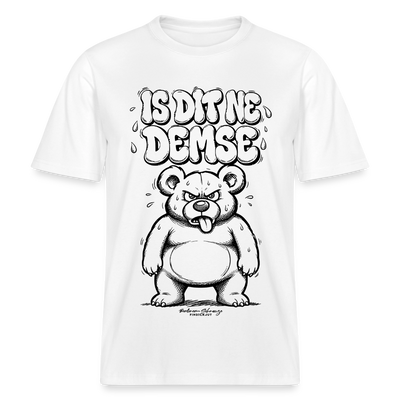 Berliner Sommer-IS DIT NE DEMSE-RELAXED FIT Unisex Organic T-Shirt - Weiß