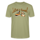 LATSCH UND BOMMEL - Unisex Bio T-Shirt - Nebelgrün