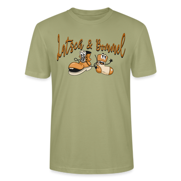 LATSCH UND BOMMEL - Unisex Bio T-Shirt - Nebelgrün