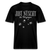 JIBT NÜSCHT - Relaxed Fit Unisex Bio-T-Shirt - Schwarz