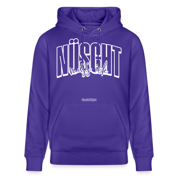 NÜSCHT MUSS ICK -Unisex Bio-Hoodie-2025 - Purple Love 