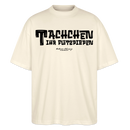 Berliner Begrüssung-TACHCHEN IHR FLITZPIEPEN-Oversized Unisex Bio T-Shirt - Natur