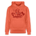 Berlin Weihnachts-Souvenir 2026- JIBT NÜSCHT-Unisex Bio-Hoodie - Hellrot