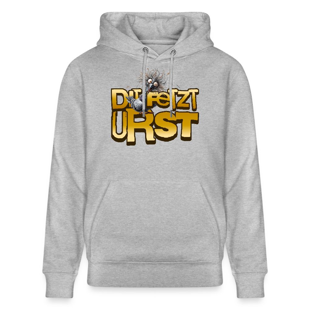 DIT FETZT URST - Unisex Bio-Hoodie - Grau meliert