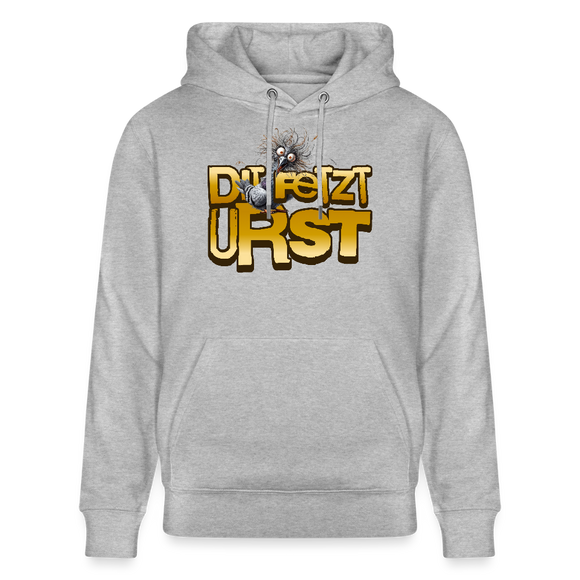 DIT FETZT URST - Unisex Bio-Hoodie - Grau meliert