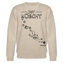 Weihnachten in Berlin25-JIBT NÜSCHT-Unisex Bio-Sweatshirt - Beige