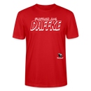 Berliner Spruch-EINFACH AUS DAFFKE-Unisex BIO T-Shirt - Rot