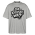 Berliner Spruch-DA KIEKSTE WA?-Oversized Unisex Bio T-Shirt - Grau meliert