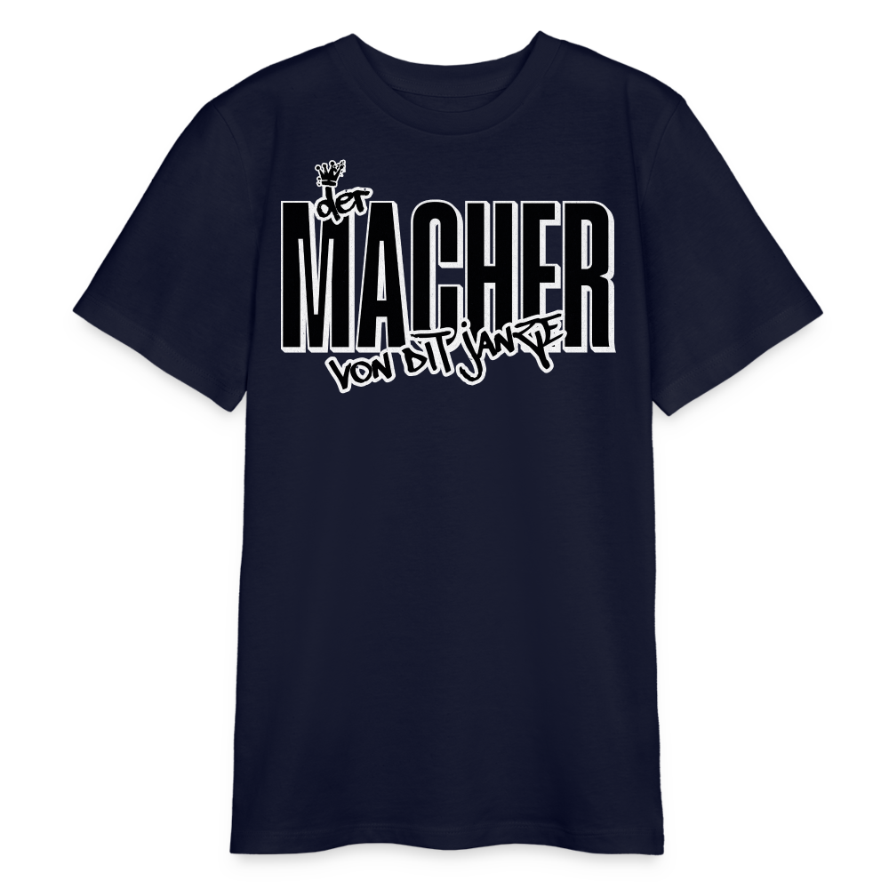 DER MACHER VON DIT JANZE - Bio Teenager T-Shirt - Navy