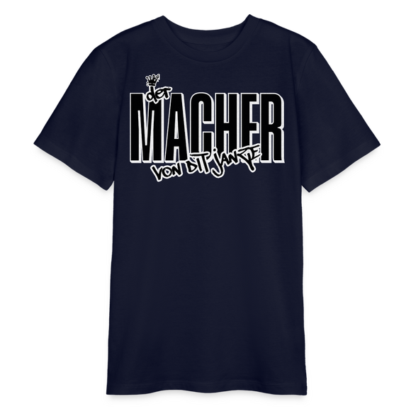 DER MACHER VON DIT JANZE - Bio Teenager T-Shirt - Navy