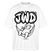 JWD-Berlin-Oversized Unisex Bio T-Shirt - Weiß