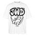 JWD-Berlin-Oversized Unisex Bio T-Shirt - Weiß