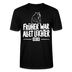 FRÜHER WAR ALLET LEICHTER-ICK OOCH-Unisex T-Shirt - Schwarz