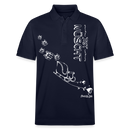 Weihnachten in Berlin2025-JIBT NÜSCHT-Unisex Bio-Poloshirt - Navy