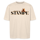 STAMPE-Unisex Oversize Bio-T-Shirt - Naturweiß
