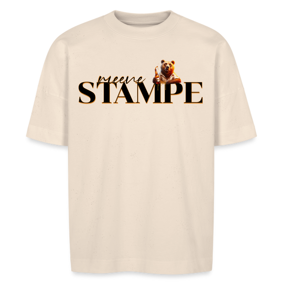 STAMPE-Unisex Oversize Bio-T-Shirt - Naturweiß