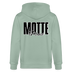 MOTTE UND MAUSI-Unisex Bio-Kapuzenjacke - Helles Graugrün